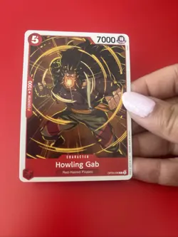 One Piece Card Game: Howling Gab OP09-006 C Mint Condition - Image 1