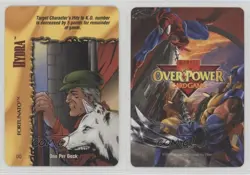 1997 Marvel Overpower Collectible Card Game - Classic Set Hydra Fortunato 0c41 - Image 3