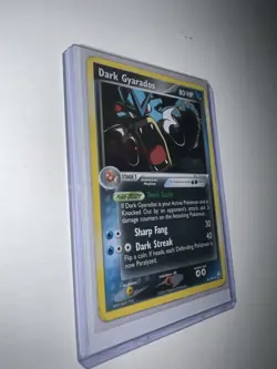 Pokemon Dark Gyarados Reverse Holo Card 36/109 Heavily Played - Image 3