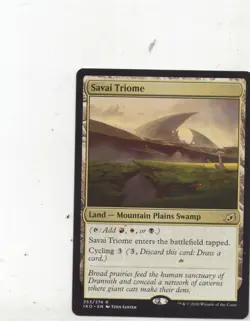 Savai Triome 253 MTG Magic Card x1 1x Single LP - Image 1