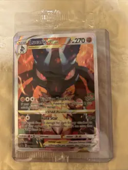 Lucario VSTAR Promo SWSH291 Crown Zenith ETB Pokemon Card English - SEALED - Image 1