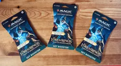 3x MTG The Lord of the Rings: Tales of Middle-Earth 12-Card Set Booster Pack - Image 1
