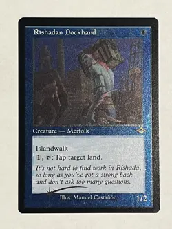 Rishadan Dockhand Etched Foil NM Modern Masters 2 MTG - Image 1
