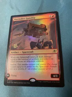 Warmaker Gunship - Promo - Prerelease - MTG - Edge Of Eternities - Image 1