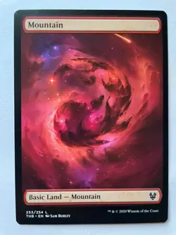 MTG Mountain #253 Full Art - Theros Beyond Death #253 NM - Image 1