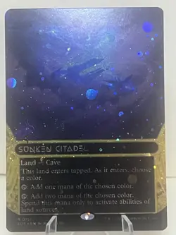 1x - Sunken Citadel - GALAXY FOIL BORDERLESS #41 - Stellar Sights - NM MTG - Image 2