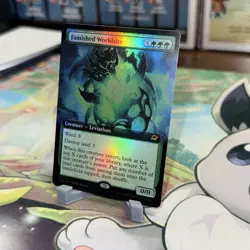 Famished Worldsire (Extended Art) 341 Foil MTG Edge of Eternities - Image 2