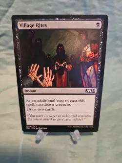 Village Rites Core Set 2021 Regular MTG - Magic The Gathering - Image 1
