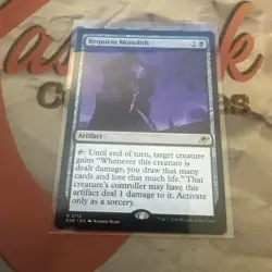 MTG Requiem Monolith Edge of Eternities Regular Rare #0113 - Image 1