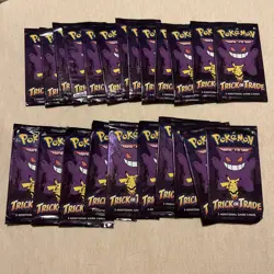 23 Packs Pokemon TCG Trick or Trade Booster Packs 2022 Halloween Card Lot Bundle - Image 1