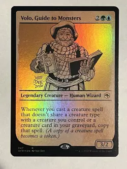 Volo, Guide to Monsters Showcase Foil NM AFR MTG - Image 1