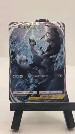 lugia Pokemon TCG Pocket wisdom of the sea (fan art) holo glitter crd1194 - Image 3