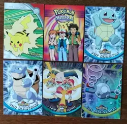Lot of 23 Pokemon Topps Cards Magnemite Mr. Mime Holo Foil Vintage Blue Label - Image 3