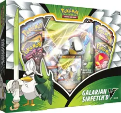 Pokemon TCG: Galarian Sirfetch'd V Box.- Factory Sealed Box. - Image 1