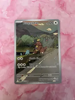 Pokemon: Kangaskhan - 204/182 - Illustration Rare - Destined Rivals - Near Mint - Image 1