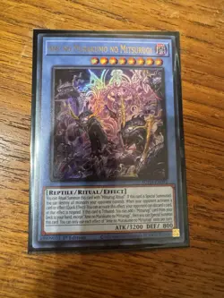 Yugioh - Ame No Murakumo No Mitsurugi Ultra Rare SUDA-EN092, Near Mint, 1st Ed - Image 1