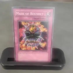 Yugioh- 1X Mask of Restrict - Common - Unlimited - DB1-EN221 - Light Play - Image 1