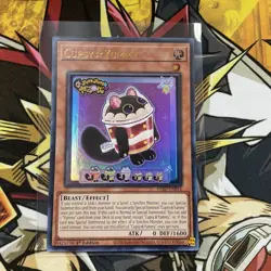 Yugioh Cupsy Yummy JUSH-EN016 Ultra Rare 1st Edition NM - Image 1