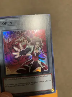 Yugioh Token: Akiza & Black Rose Dragon TKN5-EN008 The Infinite Forbidden - Image 3