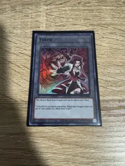 Yugioh Token: Akiza & Black Rose Dragon TKN5-EN008 The Infinite Forbidden - Image 1