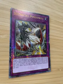 YuGiOh! Dogmatika Punishment (RA01-EN076) 1st - Quarter Century Secret Rare - NM - Image 2