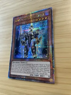NM Yugioh Girsu, The Orcust Mekk-Knight RA03-EN026 Quarter Century Secret Rare - Image 3
