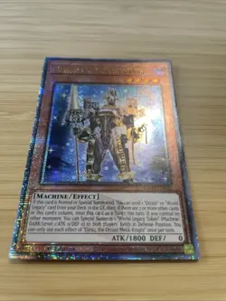 NM Yugioh Girsu, The Orcust Mekk-Knight RA03-EN026 Quarter Century Secret Rare - Image 4