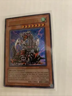 Yugioh Armed Dragon LV7 Soul of The Duelist SOD-EN015 Ultra Rare Konami 2004 - Image 1