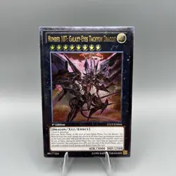 Yugioh Number 107: Galaxy-Eyes Tachyon Dragon LTGY-EN044 Ultimate Rare 1st Ed NM - Image 1