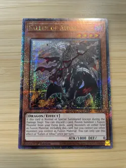 1x NM Fallen of Albaz RA01-EN021 Quarter Century Rare 1st Edition YuGiOh - Image 1