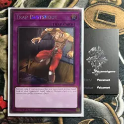 YuGiOh TRAP DUSTSHOOT Platinum Secret Rare RA04-EN121 - Image 1