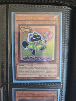 Yugioh! Lollipo Yummy JUSH-EN018 Ultra Rare 1st Edition NM - Image 1