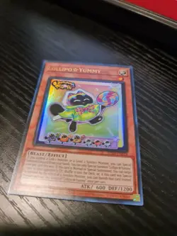 Yugioh! Lollipo Yummy JUSH-EN018 Ultra Rare 1st Edition NM - Image 1