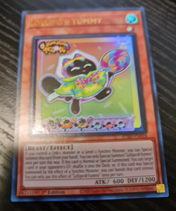 Yugioh! Lollipo Yummy JUSH-EN018 Ultra Rare 1st Edition NM - Image 2