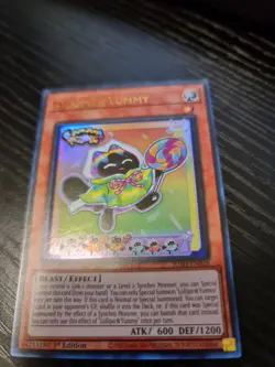 Yugioh! Lollipo Yummy JUSH-EN018 Ultra Rare 1st Edition NM - Image 4