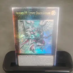 Yugioh Number F0: Utopic Draco Future MP24-EN037 Quarter Century Rare 1st Ed NM - Image 1
