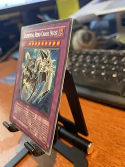 Yugioh Elemental Hero Chaos Neos Secret Rare 1st Edition GLAS-EN036 - Image 5