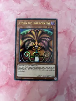Yugioh: Exodia the Forbidden One - Ultra Rare - LOB-EN124 - Near Mint - Image 1