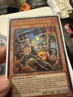 Yugioh Vanquish Soul Razen WISU-EN016 Ultra Rare 1st Ed NM - Image 1