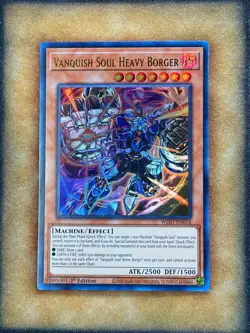 Yugioh Vanquish Soul Heavy Borger WISU-EN018 Ultra Rare 1st Ed NM - Image 1
