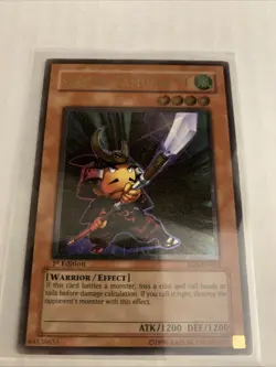 Yugioh! Sasuke Samurai #4 RDS-EN016 Ultimate Rare 1st Edition LP - Image 1