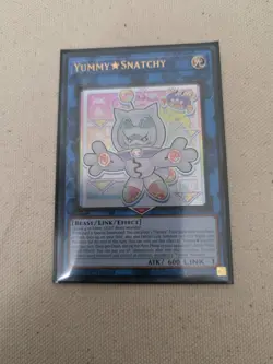 Yugioh Yummy Snatchy JUSH-EN022 Ultra Rare 1st Edition Justice Hunters Near Mint - Image 5