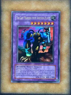 Yugioh The Last Warrior from Another Planet LON-077 Ultra Rare Original Print NM - Image 1