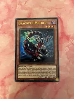 Yugioh: Dracotail Mululu - Ultra Rare - JUSH-EN005 - Near Mint - Image 1