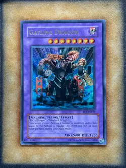 Yugioh Gatling Dragon FET-EN035 Ultra Rare MP - Image 1