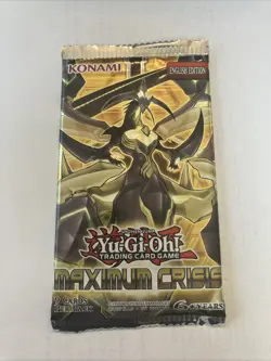 *** MAXIMUM CRISIS 1ST EDITION BOOSTER PACK *** FACTORY SEALED YUGIOH! - Image 1