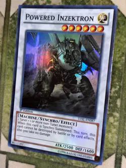 YuGiOh POWERED INZEKTRON Super Rare LVAL-EN087 - Image 1