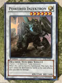 YuGiOh POWERED INZEKTRON Super Rare LVAL-EN087 - Image 2