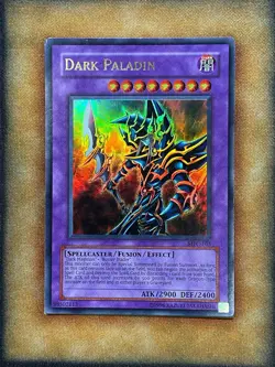 Yugioh Dark Paladin MFC-105 Ultra Rare MP CORRECTED ART Unlimited - Image 1