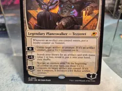 M 0002 Tezzeret, Cruel Captain Planeswalker Edge of Eternities EOE MTG Card - Image 3